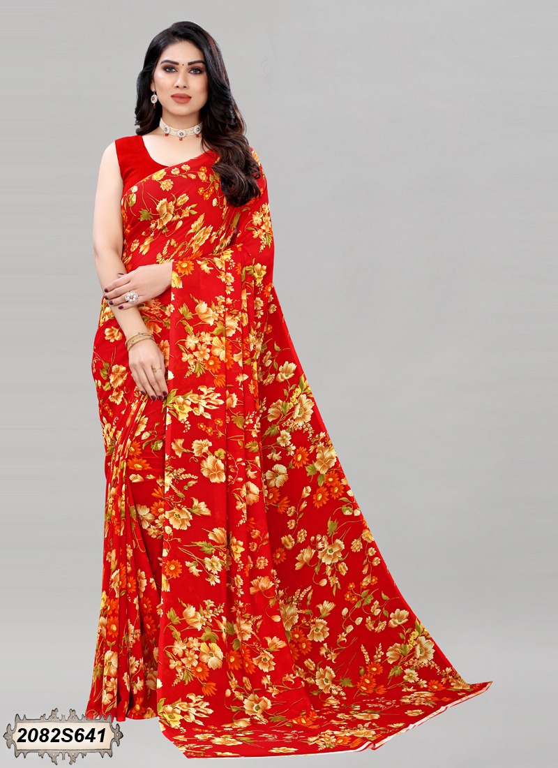 Sitanjalinx Dola Silk Banarasi Bridal Saree – Ready to Wear Traditional red bridal silk saree with Banarasi weaving perfect for weddings